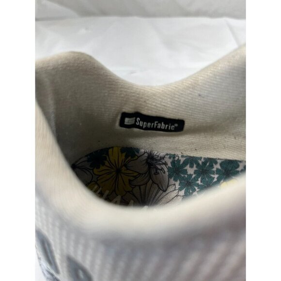 No Bull Spring Fling Trainers Women’s SuperFabric White Sneakers SIZE 7.5 - Picture 5 of 15